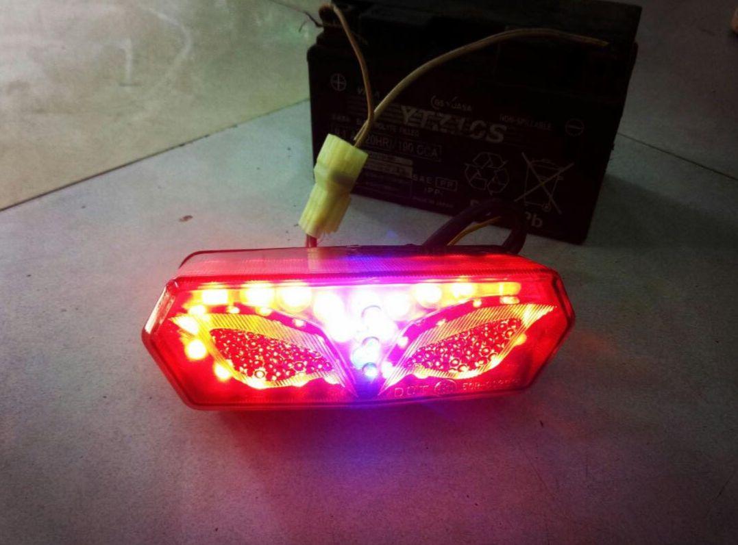Đèn tích hợp xi nhan sau cho Msx , MSX SF , đèn tích hợp hậu xi nhan , đèn hậu tích hợp sau