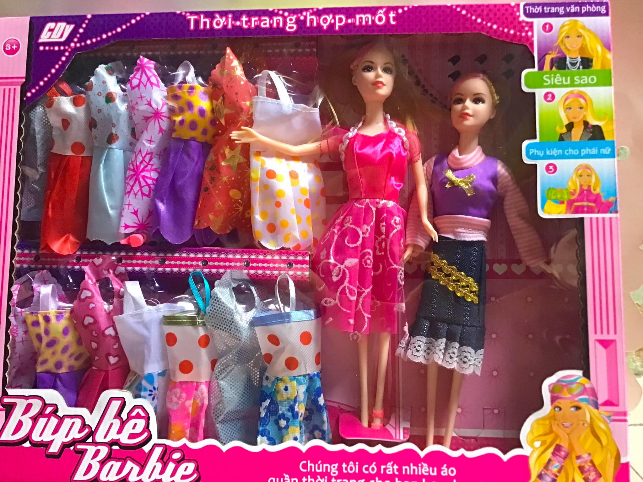[HCM]Hộp búp bê BARBIE