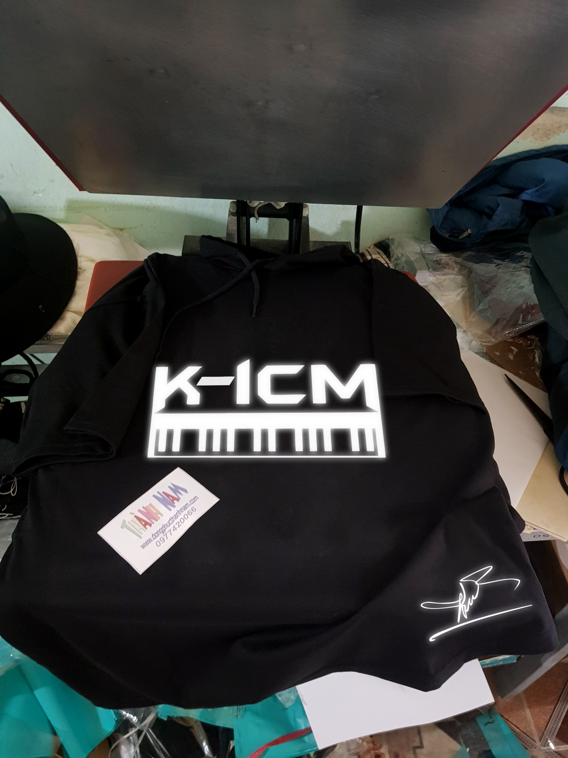 áo K-icm hoodie hè phản quang, áo thun K icm phản quang hoodie hè