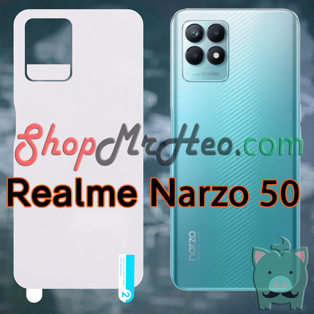 Dán dẻo ppf full mặt sau lưng realme narzo 50