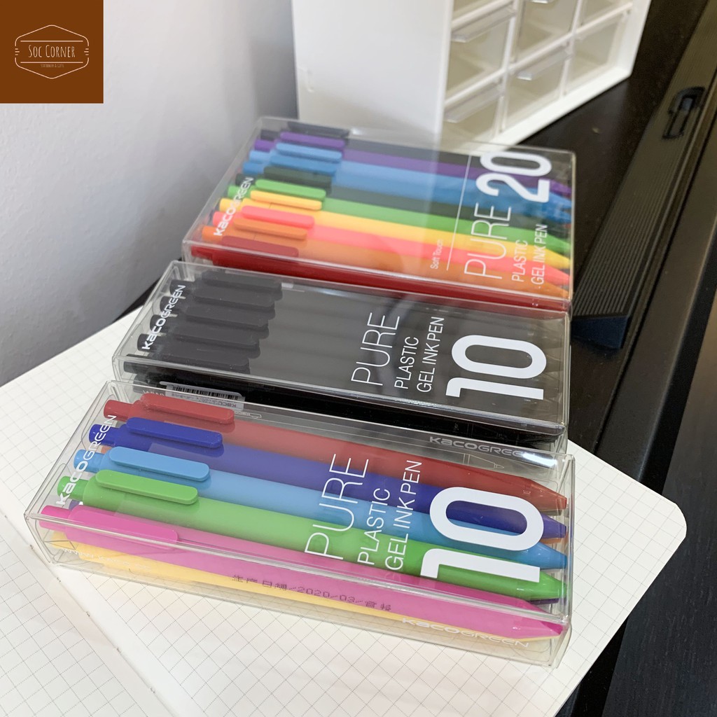 [HCM]Set bút KACO PURE 0.5mm (10 - 20 cây)