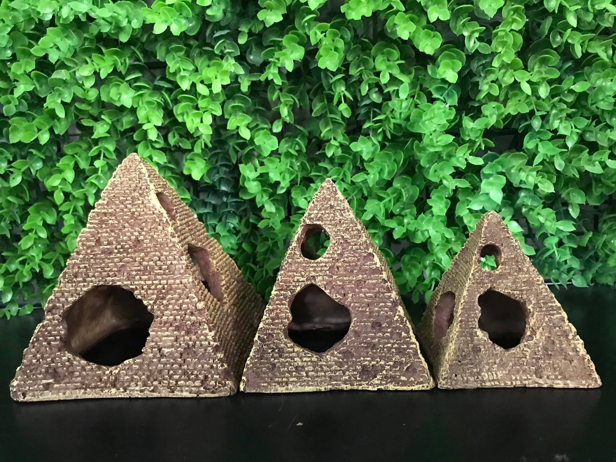 Kim Tự Tháp mô hình - Trang Trí Bể Cá Tép Cảnh, bò sát, tarantula, bọ cạp