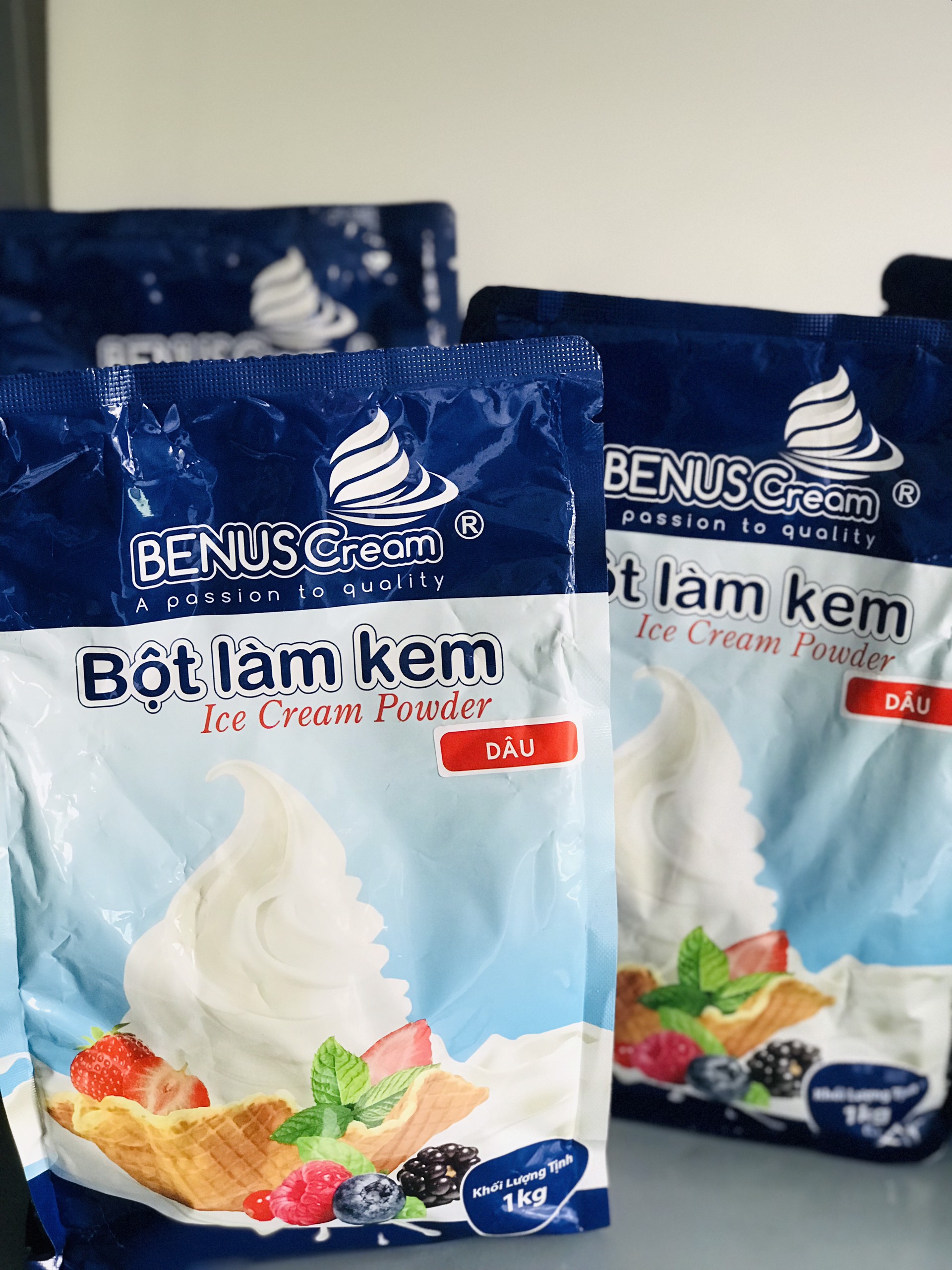 Bột làm kem tươi - Khoai Môn