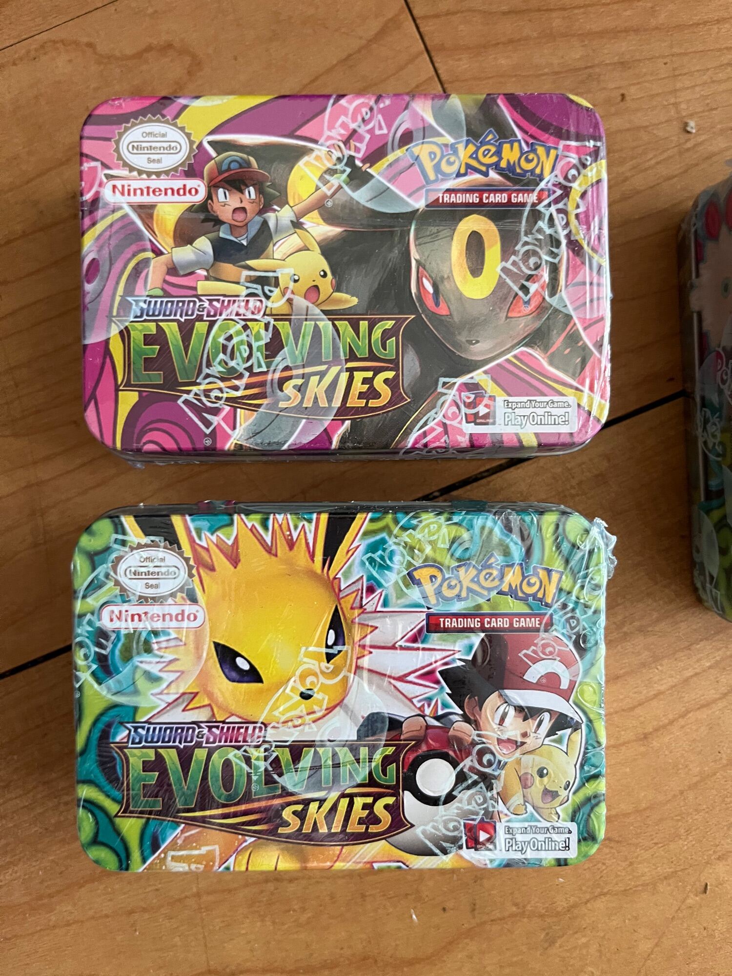 (FREE SHIP) Thẻ pokemon, thẻ bài pokemon hộp sắt 40 lá Tặng kèm 1 thẻ Vip Quà sinh nhật cho bé,quà trung thu-Quà giáng sinh,quà tết