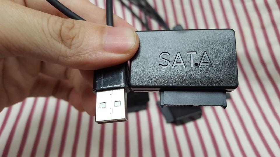 Cable to Convert Laptop Dvd Drive to USB Port - Dvd to USB Cable Used to Connect from Dvd Drive to USB Port