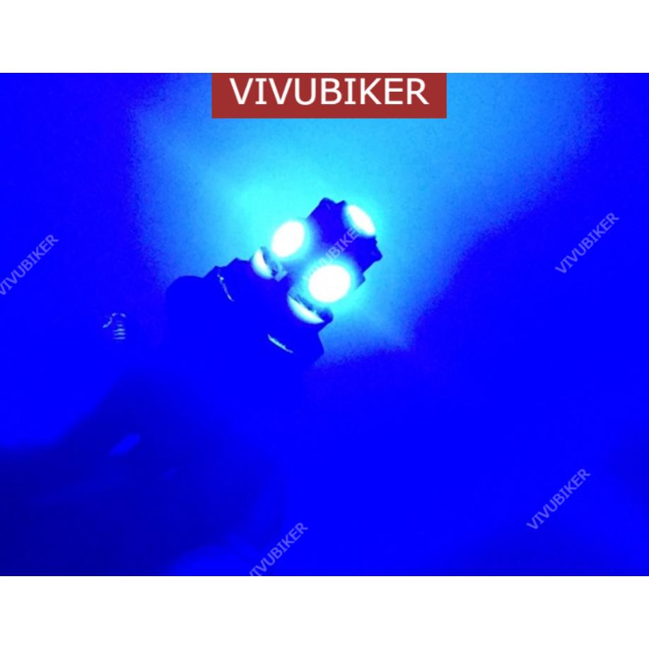 ĐÈN LED XI NHAN, ĐÈN BÁO SỐ, DEMI 5 TIM XE MÁY (Giá 1 cái)