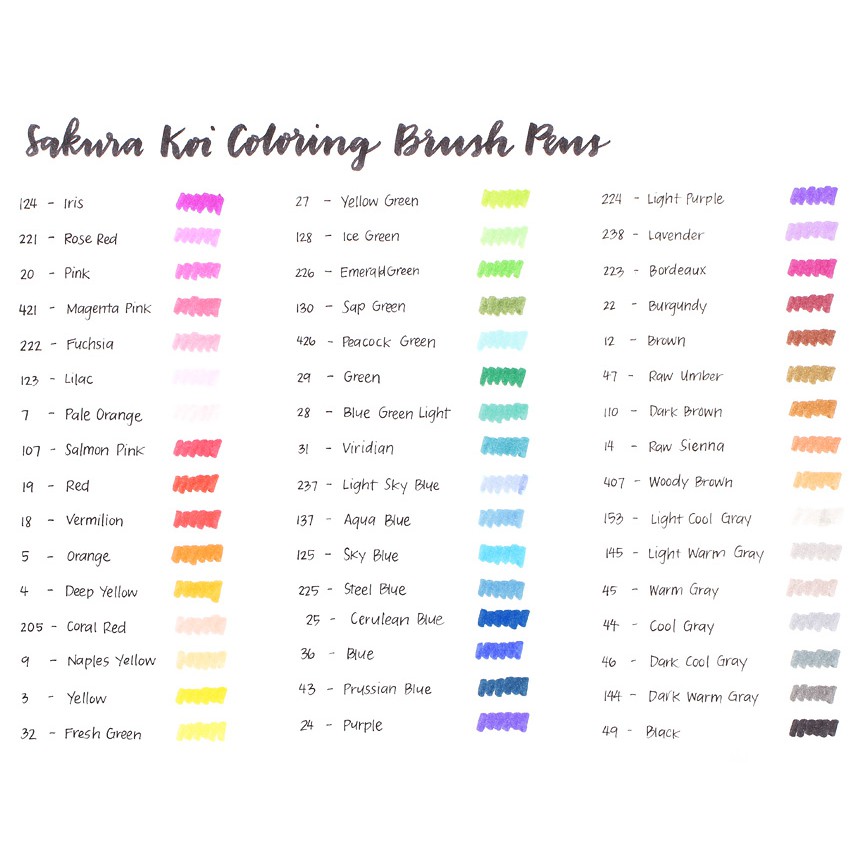 [P2] Bút Sakura Koi Coloring Brush