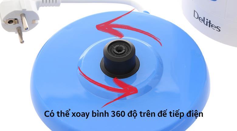 Bình siêu tốc Delites 1.7 lít ST17P01WG