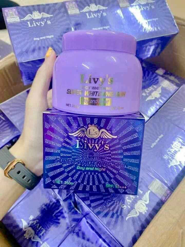 KEM BODY LIVY'S dưỡng trắng nâng tone