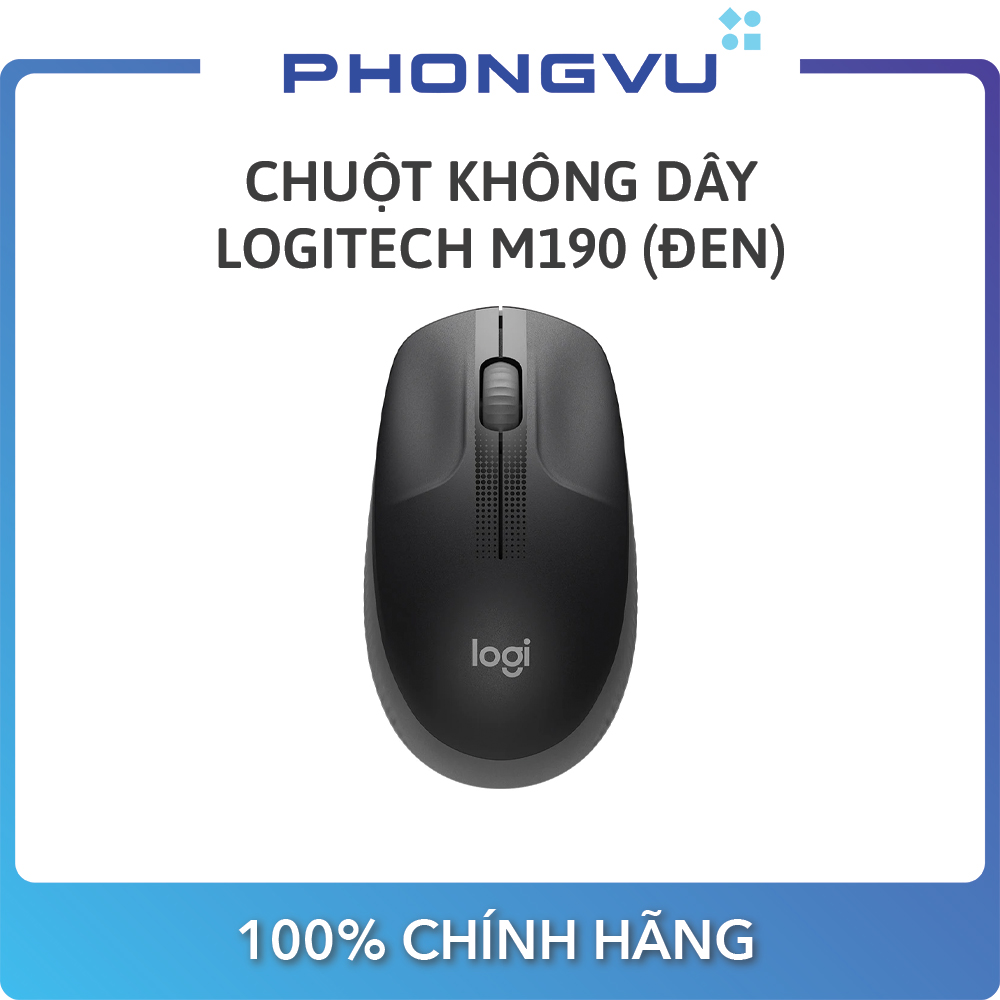 Wireless Mouse Logitech M190 - Warranty 24 month