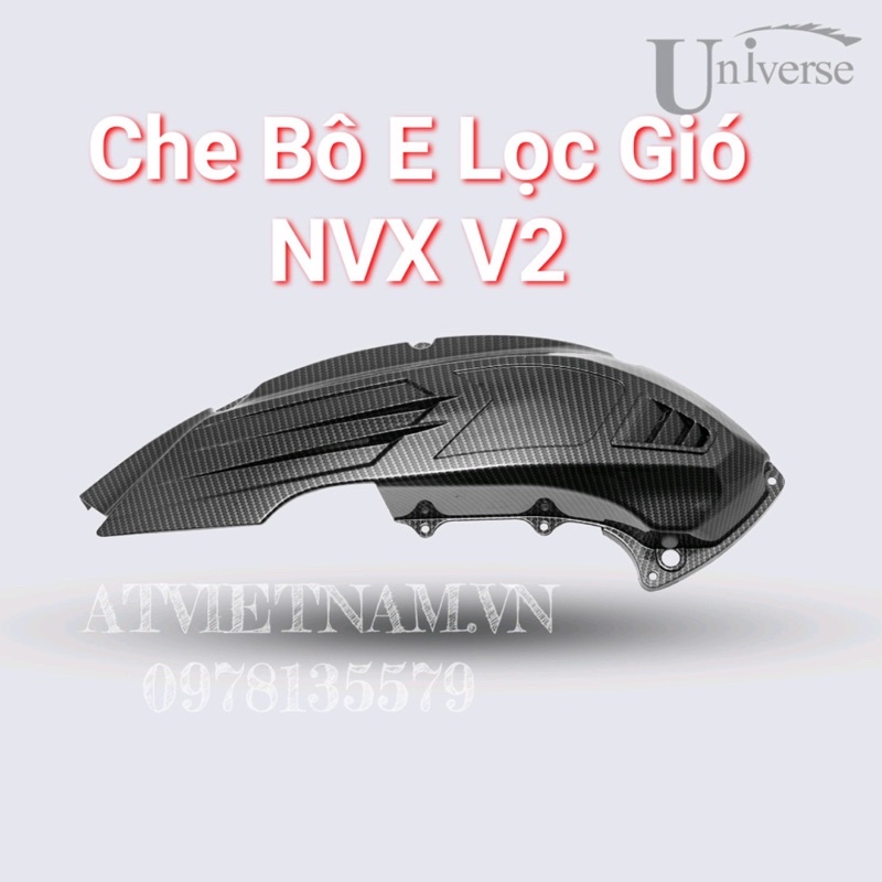 Ốp Carbon che Bô E cho NVX V2 2021