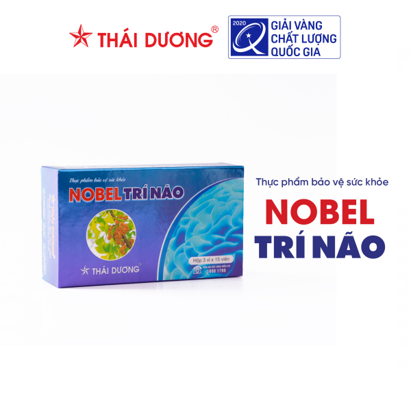 Viên Uống Nobel Trí Não Ngăn Ngừa Tai Biến Mạch Máu Não Sao Thái Dương 45 Viên/ Hộp nhập khẩu