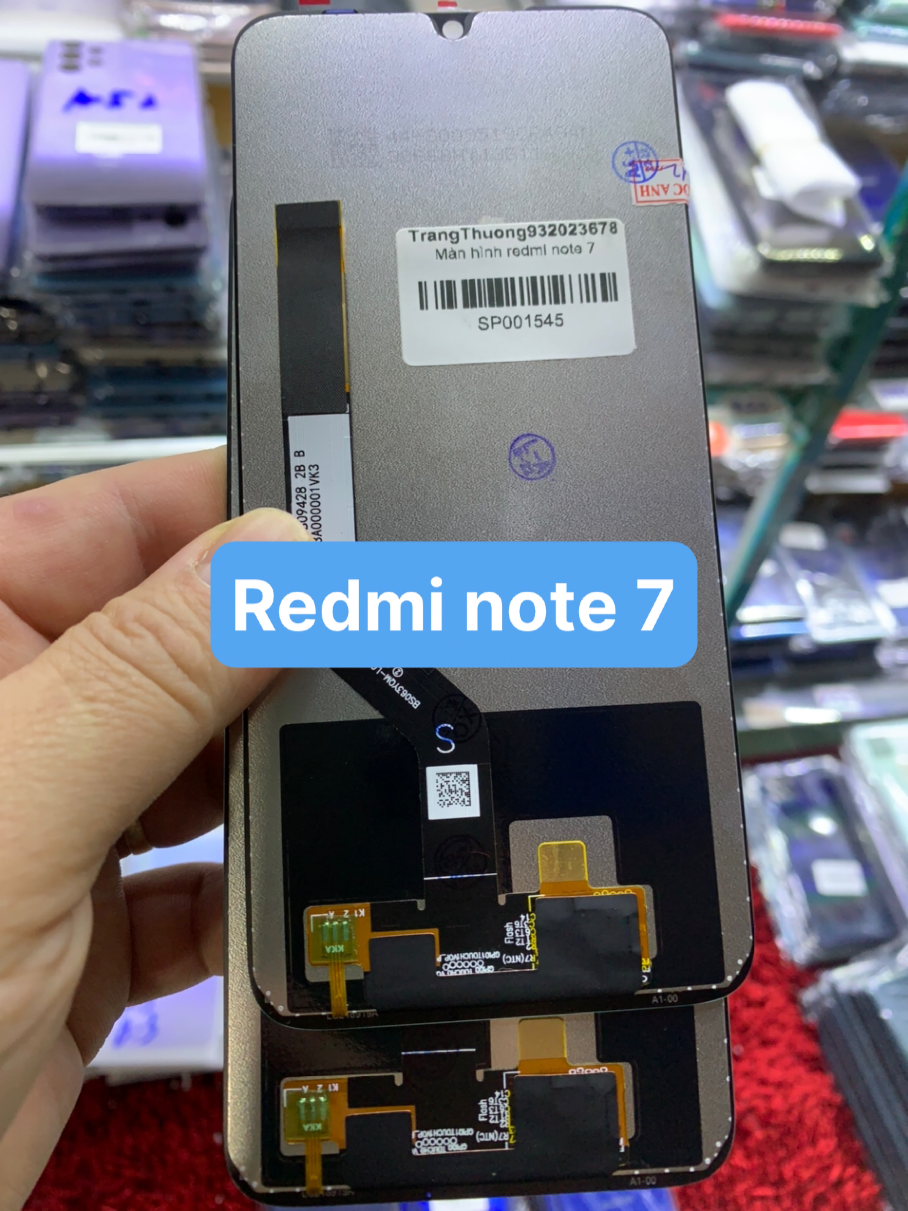 Màn hình điện thoại zin Xiaomi redmi note 7 / Note 7 pro ( tặng kèm 1 tuýp keo )
