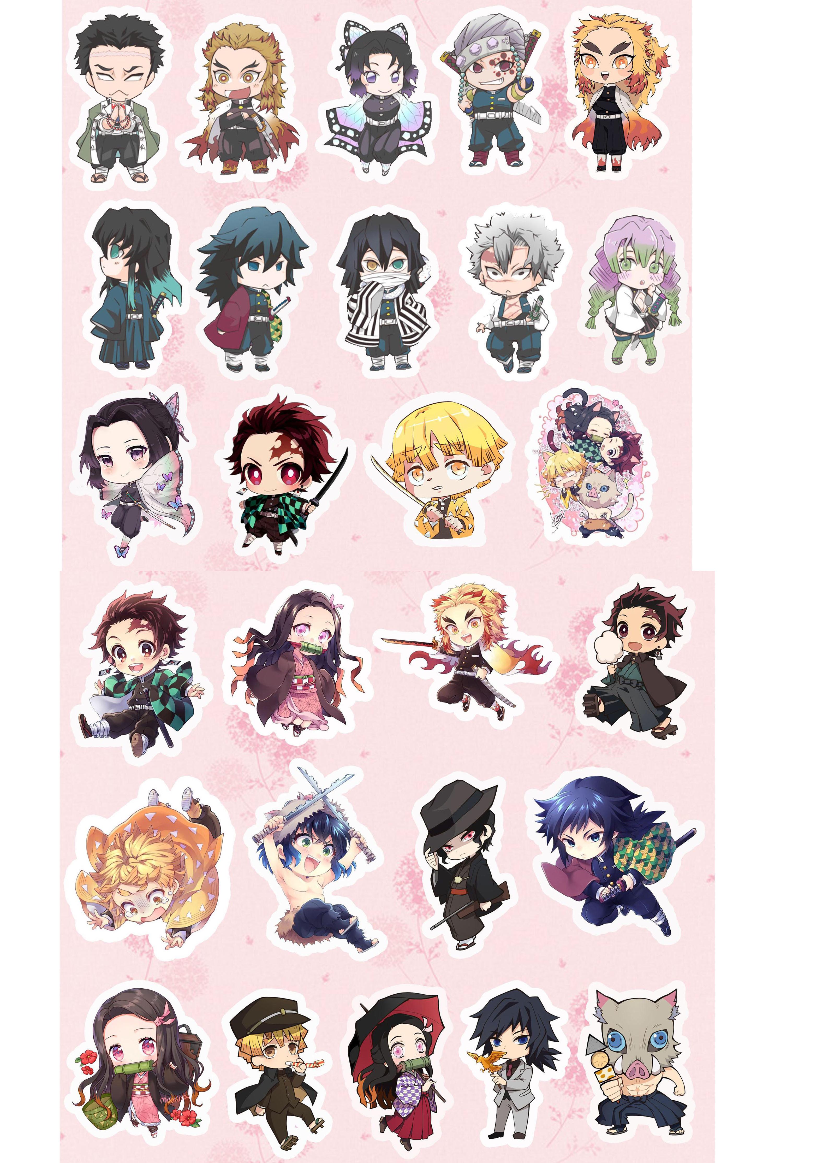 20 ảnh sticker Kimetsu no Yaiba