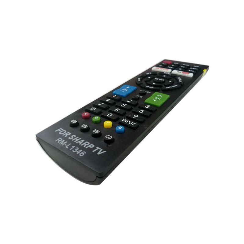 Điều Khiển Remote Tivi SHARP Loại Ngắn Model RM-L1046