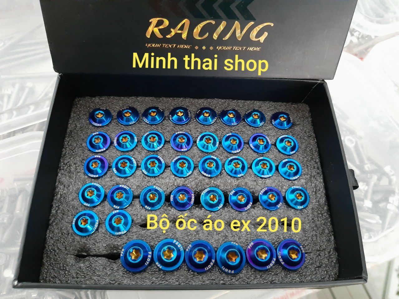 [HCM]ốc áo ex 2010 ( bộ 40 con)