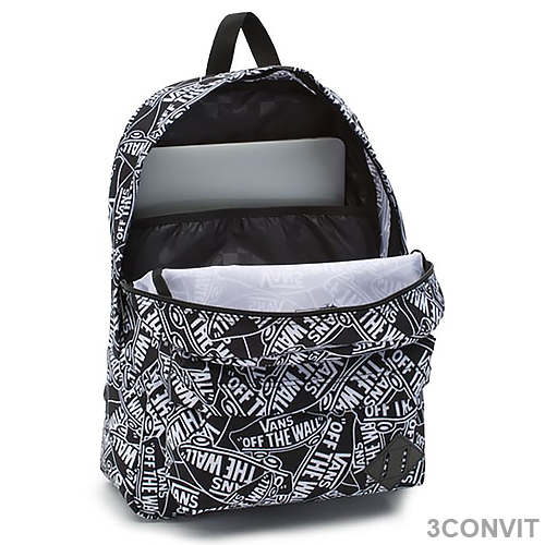 Balo laptop Vans Black&White