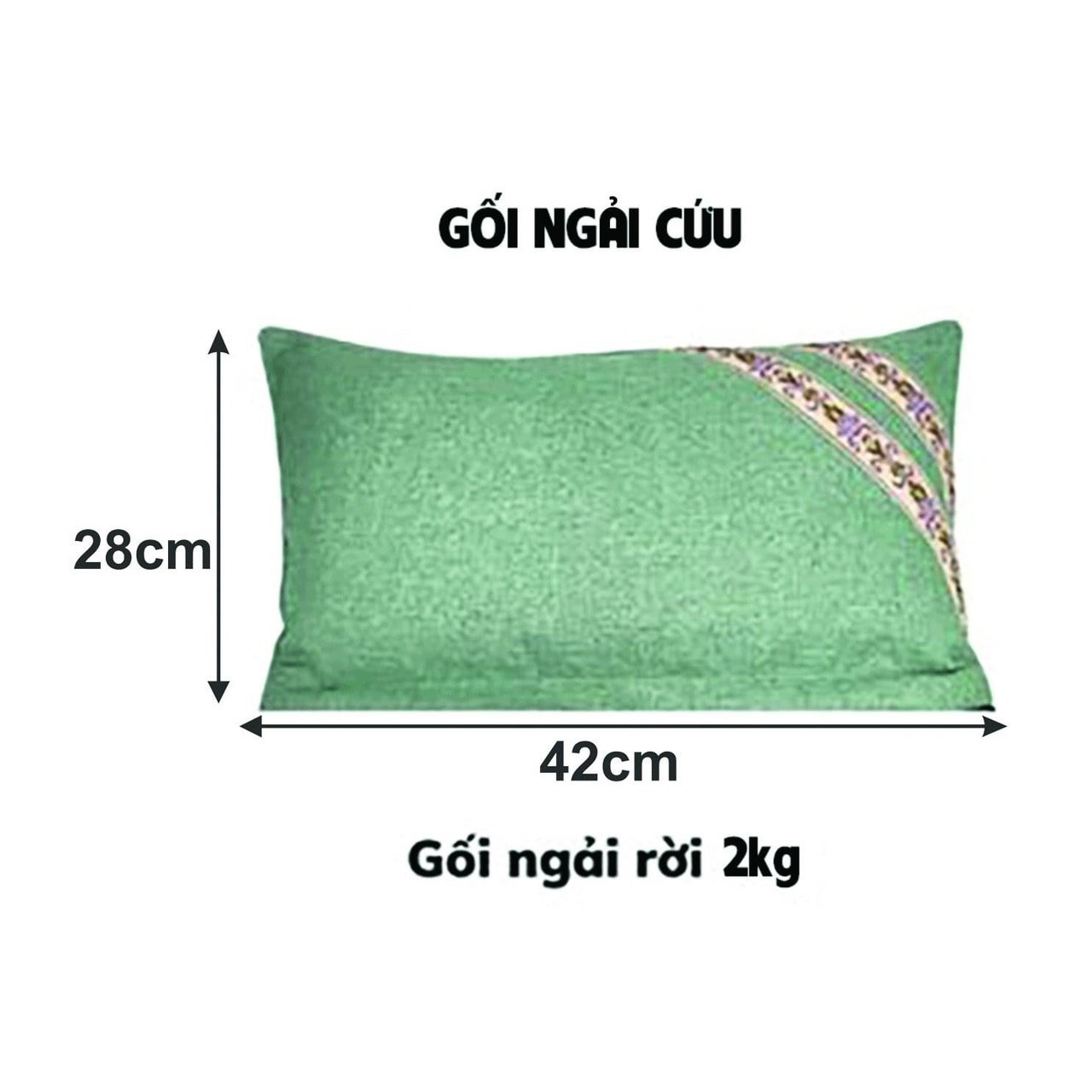 Gối ngải cứu thảo dược- gối ngải cứu
