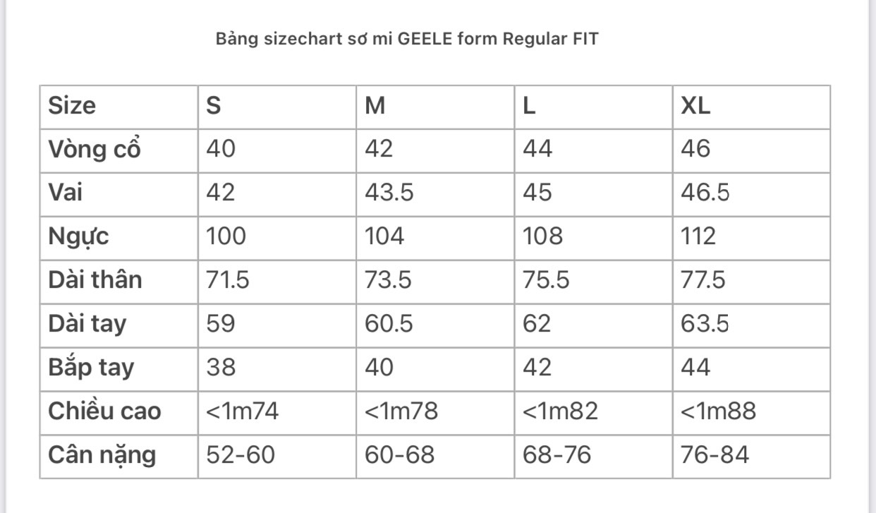Áo Sơ Mi Trắng Cổ Button Down Form Regular FIT GEELE