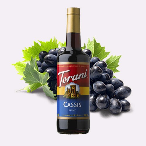 Syrup Torani Cassis (Nho đen) 750ml