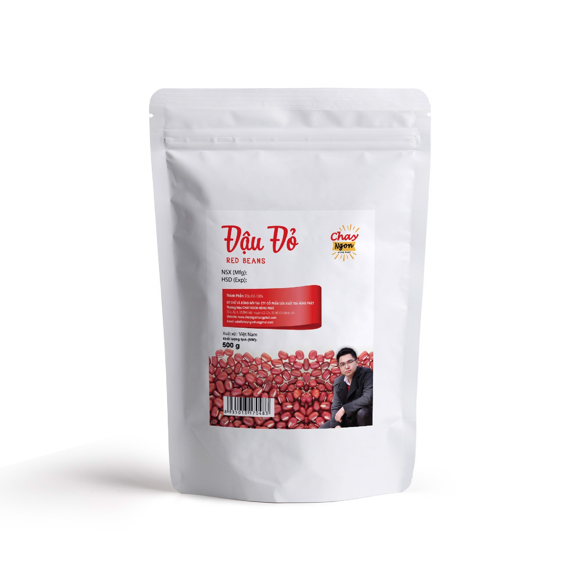 Đậu Đỏ 500g - Thương Hiệu Hùng Phát
