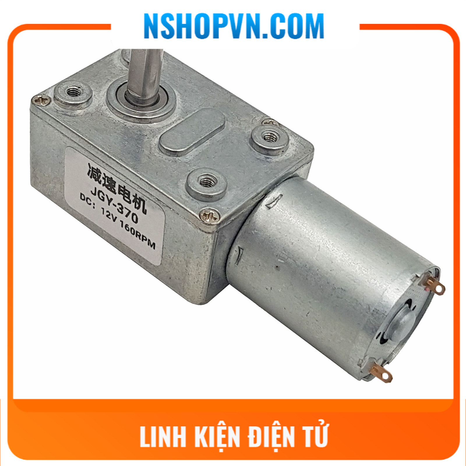 Động cơ giảm tốc hộp số vuông góc jgy370 160rpm