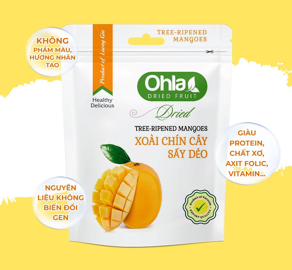 Xoài chín sấy dẻo 100g