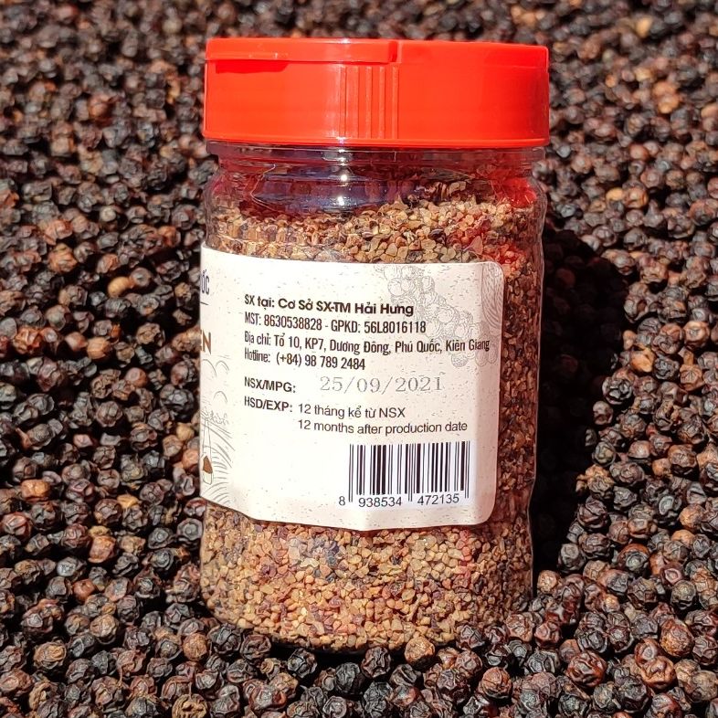 Muối Tiêu Đen Đảo Ngọc 120g