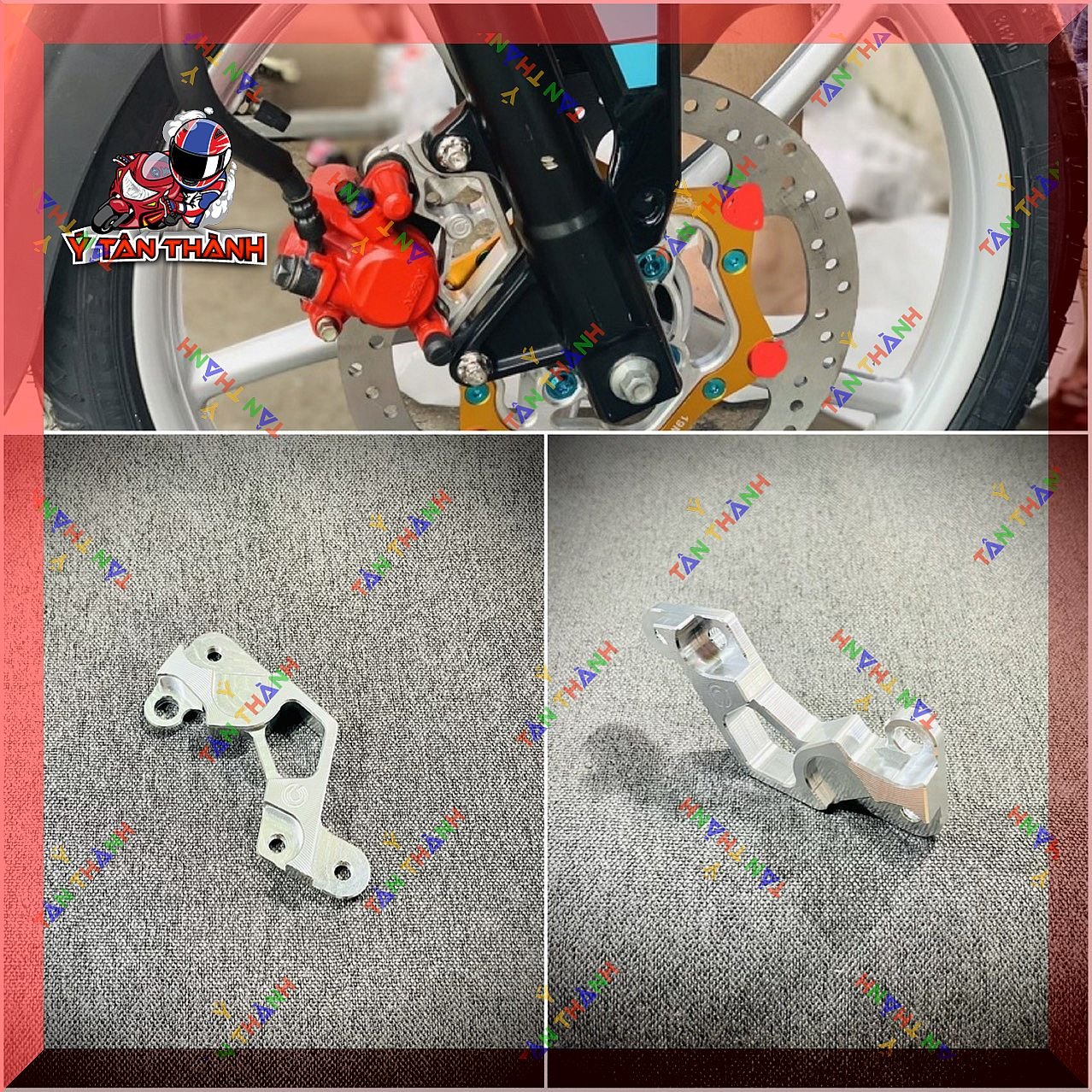 Pas đĩa heo zin winner đĩa 267mm ms29