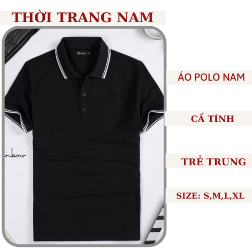 (Ảnh thật) áo polo nam, áo thun cộc tay cổ bẻ, trơn màu, vài cottong cá sấu thoáng mát thấm hút mồ hôi, thời trang nam lịch lãm trẻ trung,