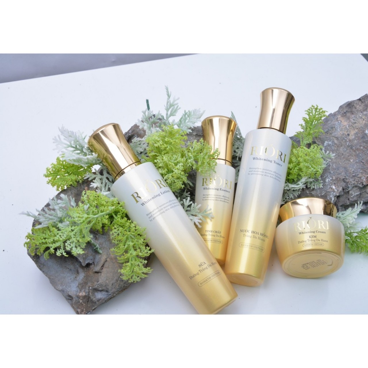 Set dưỡng da cao cấp RioRi Hana Whitening