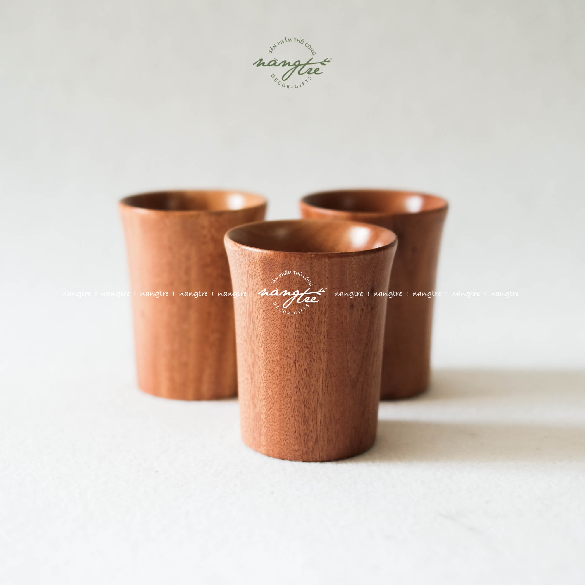 [HCM]Ly gỗ tự nhiên/ Cóc gỗ decor