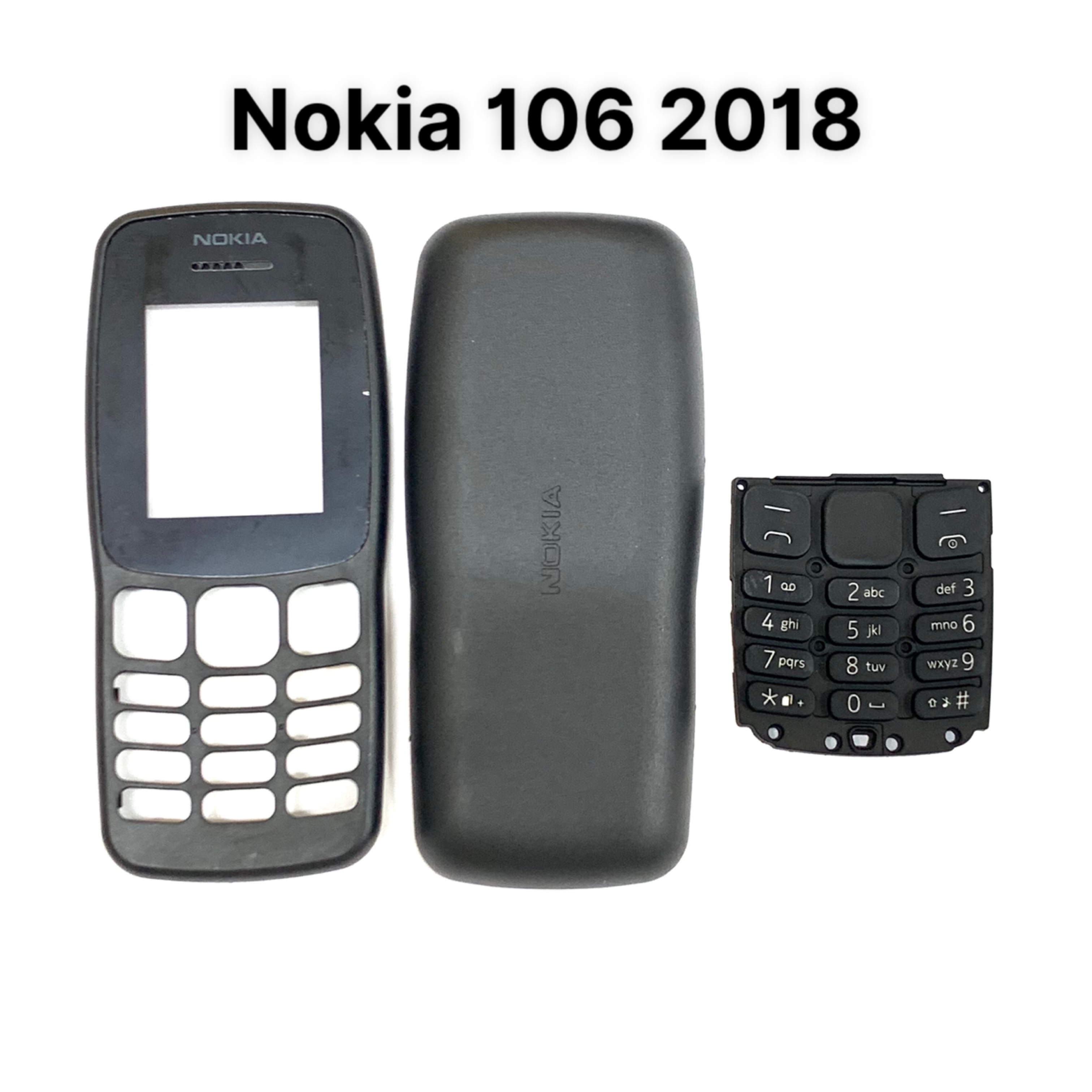 Vỏ bộ sườn , lưng , phím Nokia 106 2018