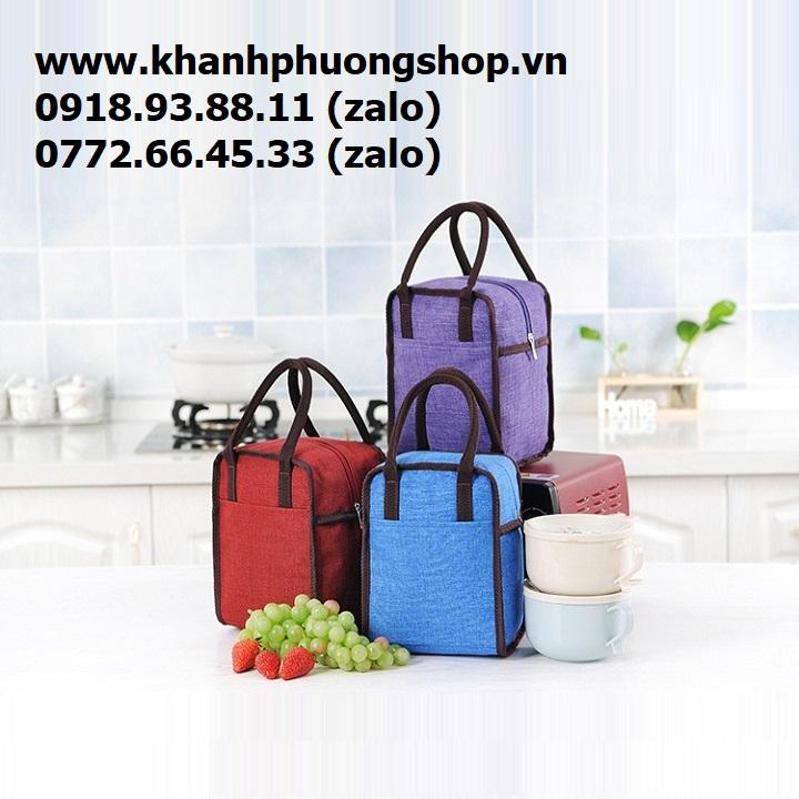 [HCM]túi giữ nhiệt đựng cơm - túi đựng hộp cơm