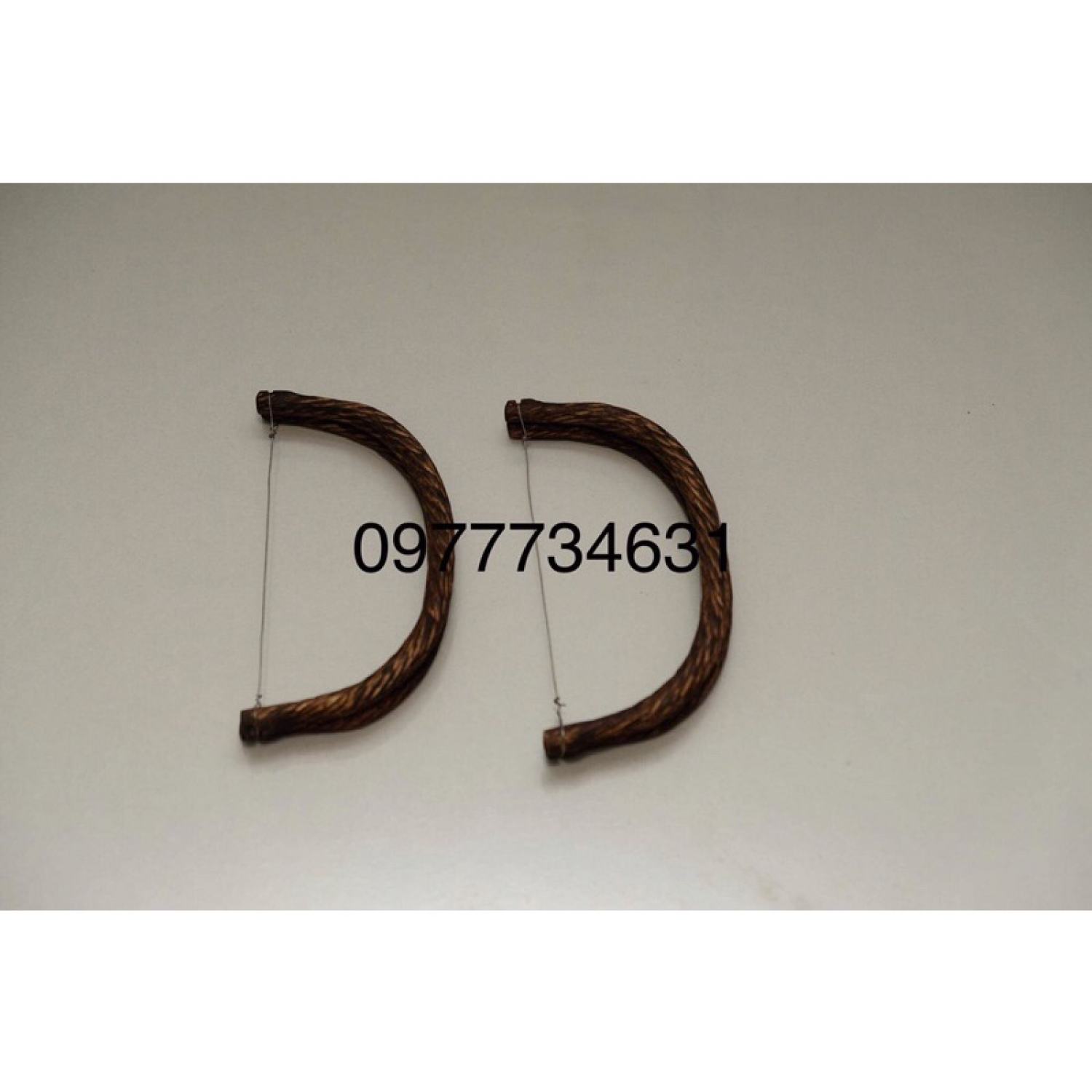 Combo 2 chiếc cầu góc mây lồng chim chào mào