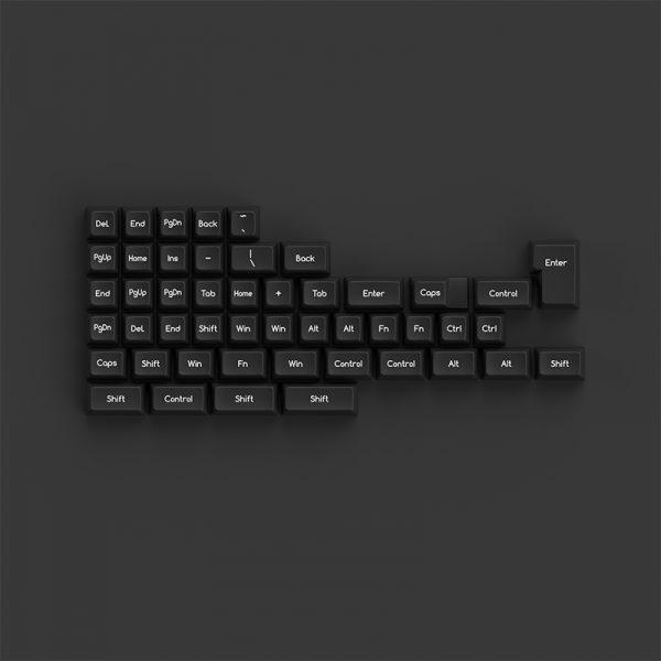 Bộ keycap AKKO Black on White I Black Gold I Ocean Star I White on Black  (ABS Double-Shot/ SAL profile/ 195 nút)