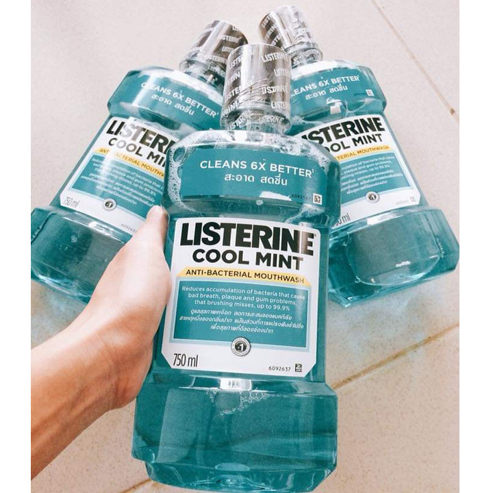 Nước súc miệng LISTERINE 750ml