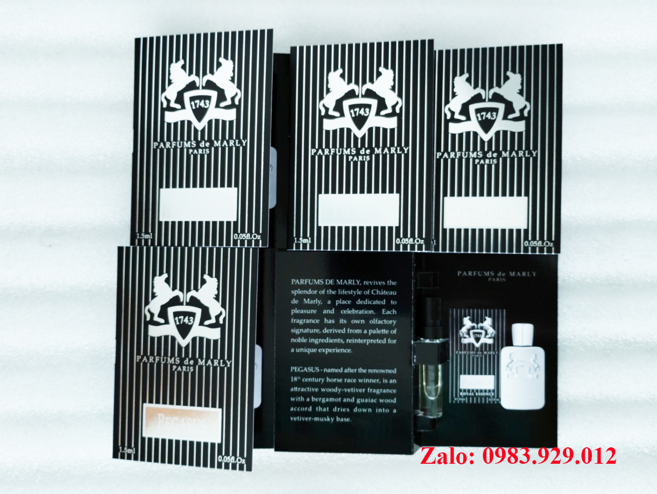 Mẫu thử Vial Nước Hoa Parfums De Marly Pegasus, Pegasus Exclusif