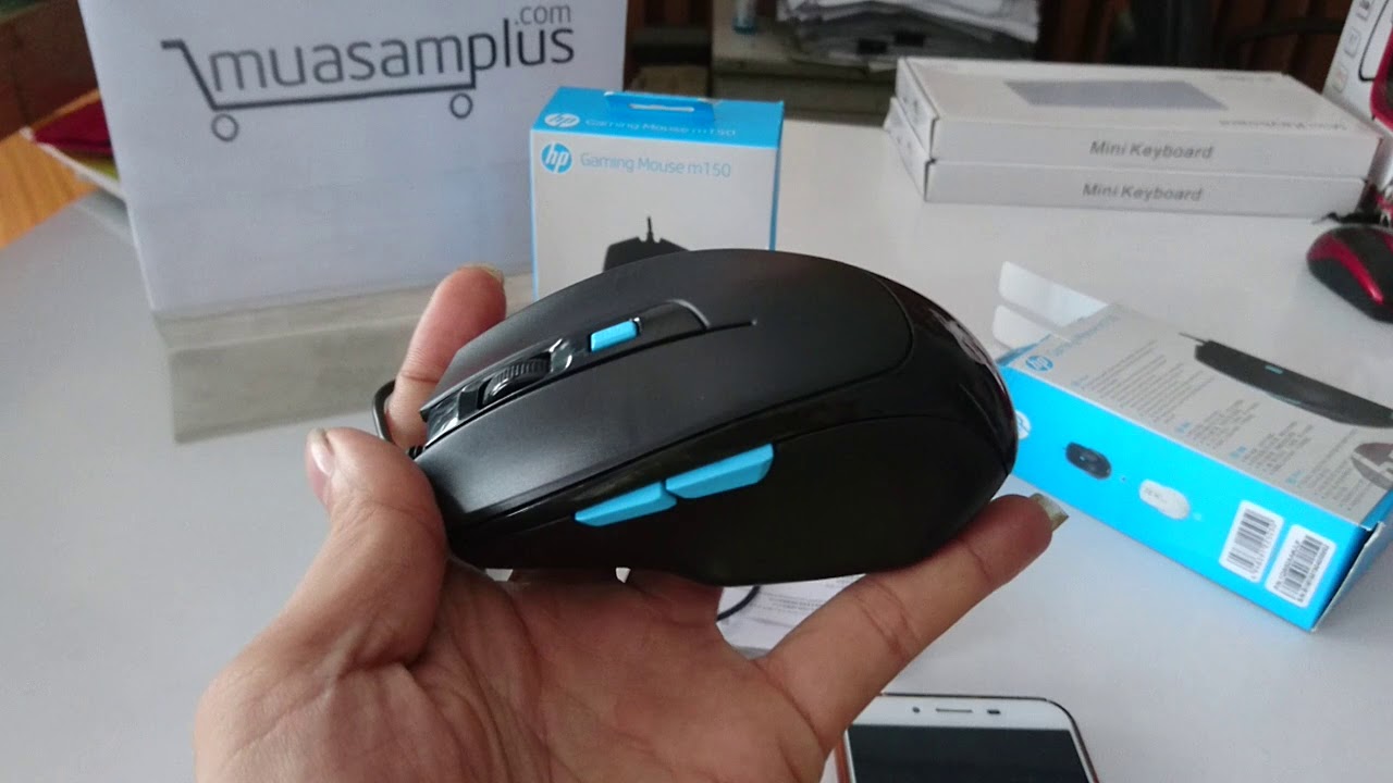 CHUỘT MÁY TÍNH CÓ DÂY HP M150 CHÍNH HÃNG