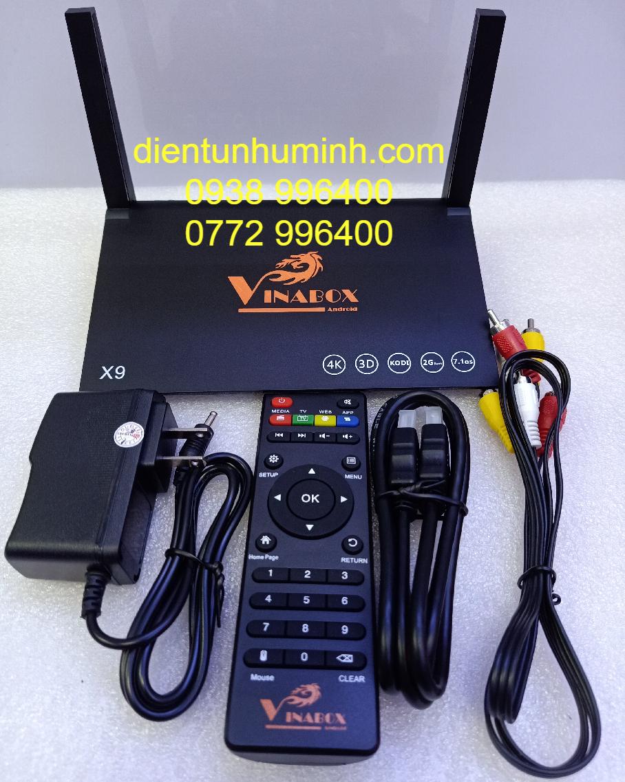 [HCM]Android TV Box Vinabox X9 - Tivi Box Android