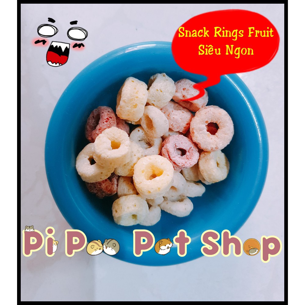 Snack Rings Trái Cây cho thú cưng