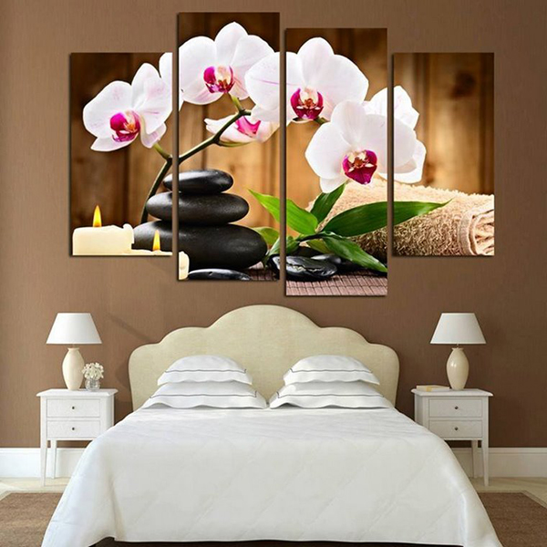 Binbin tnt66 spa orchid art wall picture