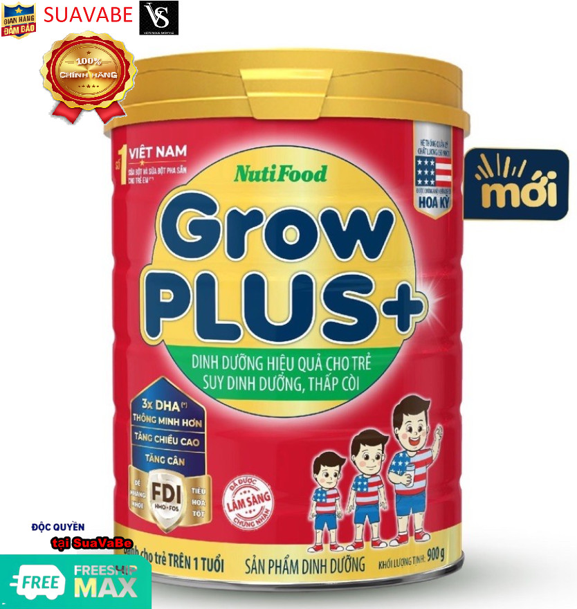 Sữa bột Grow Plus Đỏ 900g