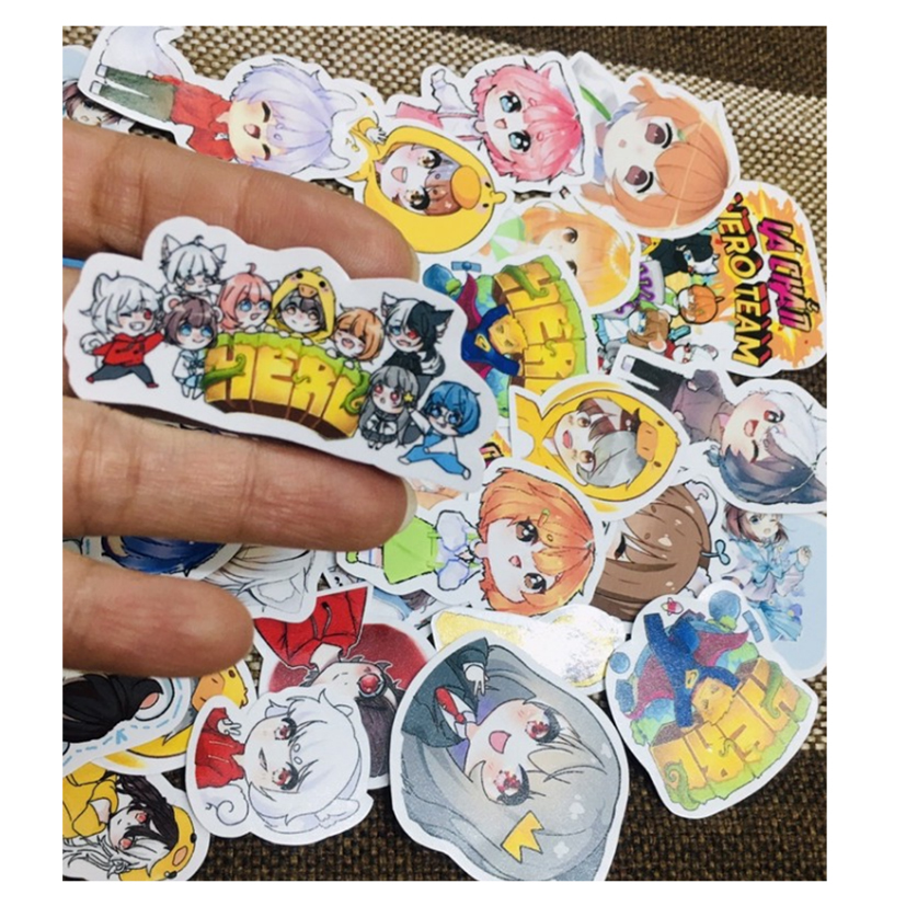 [HCM]Sticker Hero Team (Bộ 20-50 sticker random)
