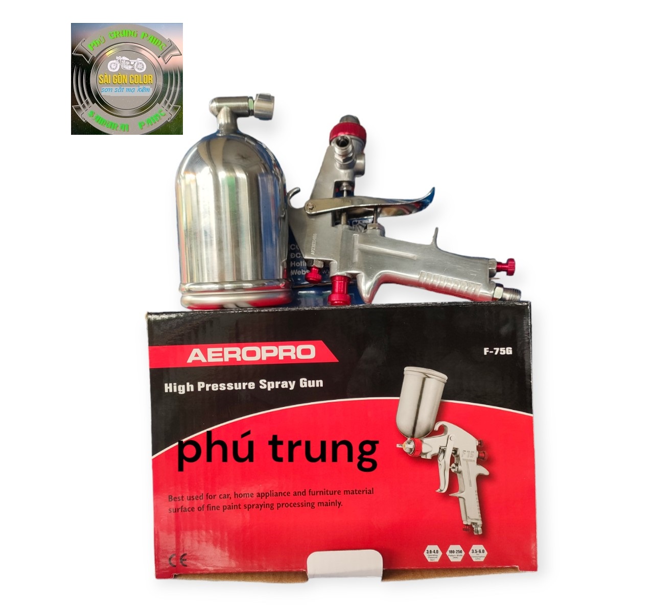 SÚNG PHUN SƠN F75 CHÍNH HÃNG