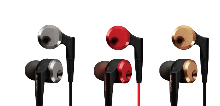 ELECOM ehp-gb100m bass enhanced microphone earphone