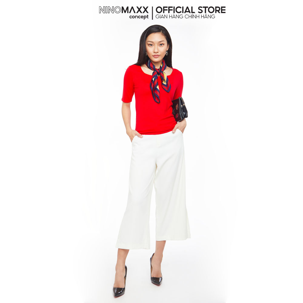 N&M Áo sweater Basic Nữ tay ngắn 1905014