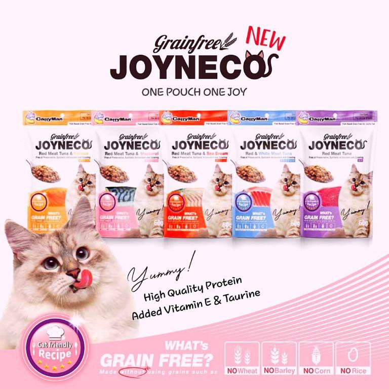 Pate Cho Mèo JOYNECO CattyMan (GRAIN FREE) Cho Mèo Mọi Lứa Tuổi 60g - [Nông Trại Thú Cưng]