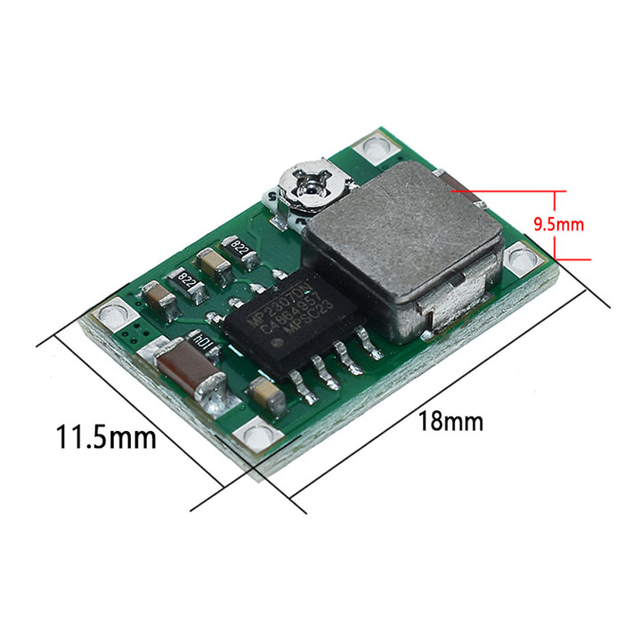 Module Hạ Áp DC-DC Mini 360 3A 4-23V