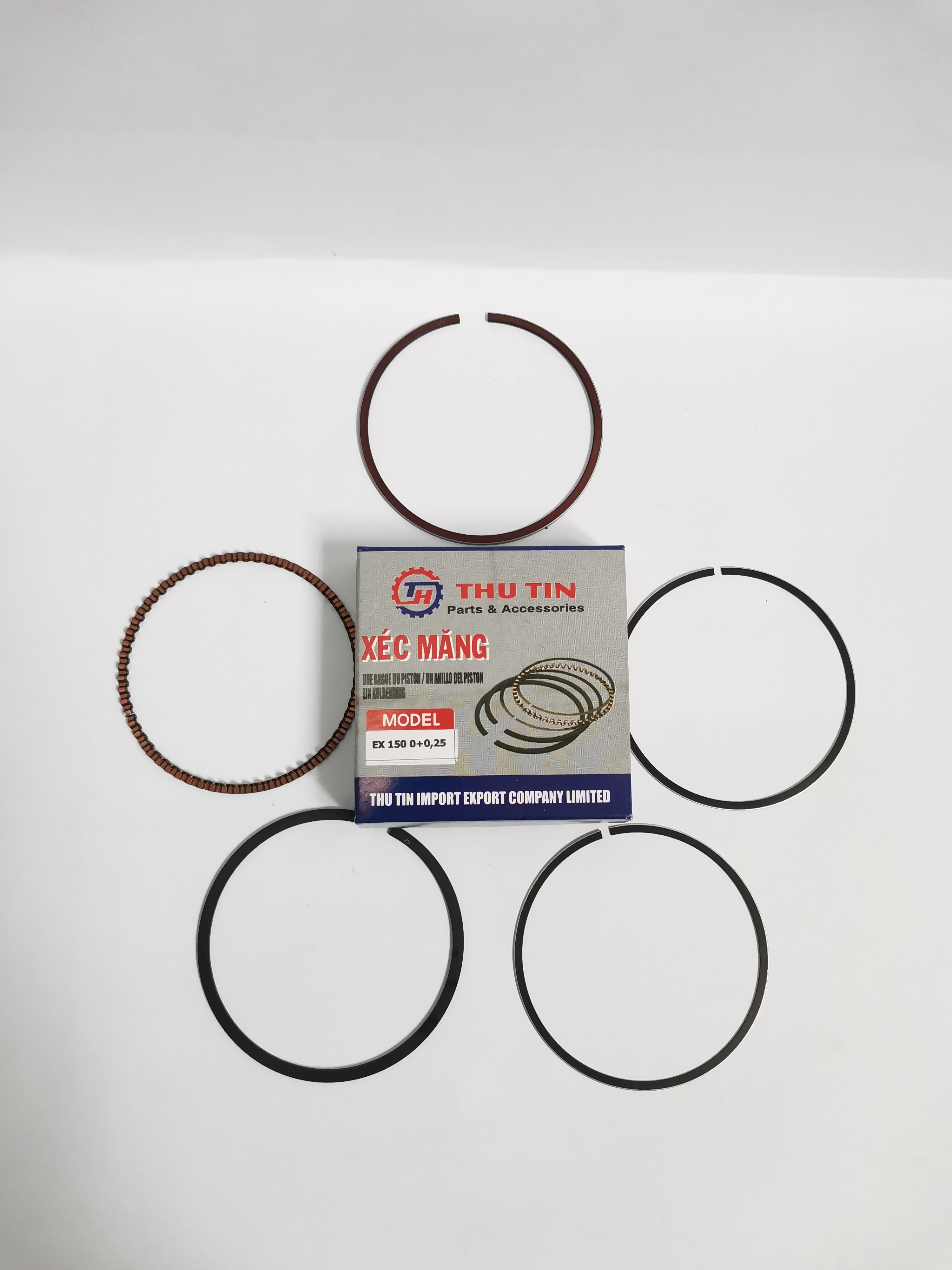 Xéc Măng bạc Exciter 150 loại cao cấp cos 0 đến 2